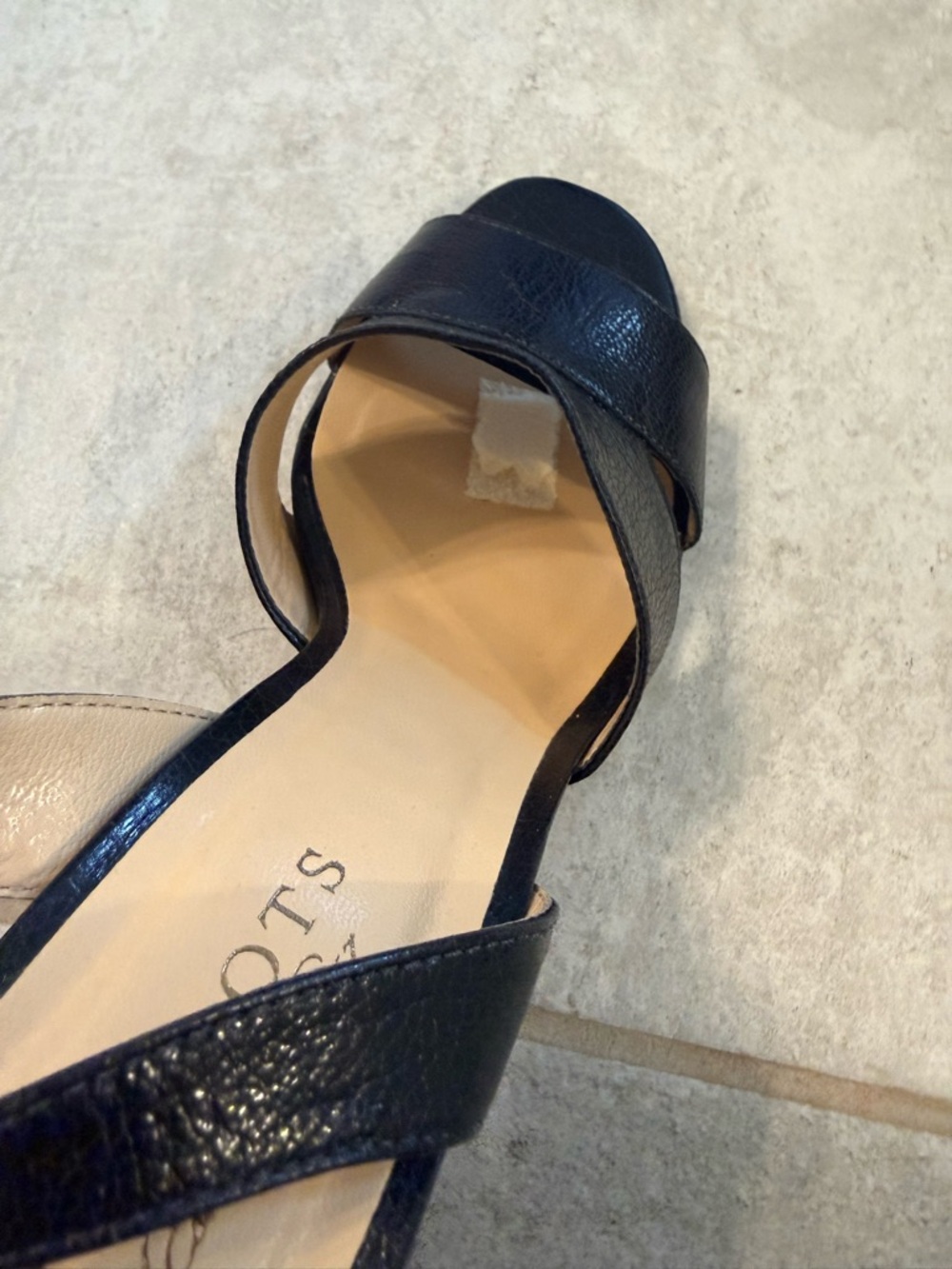 Talbots Black Leather Heels - Picture 8 of 8
